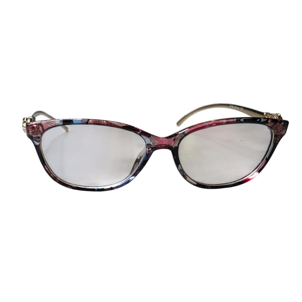 Cat Eye Frames‎ Only Gold Leopard Panther Animal 9188 52-16-133 D1